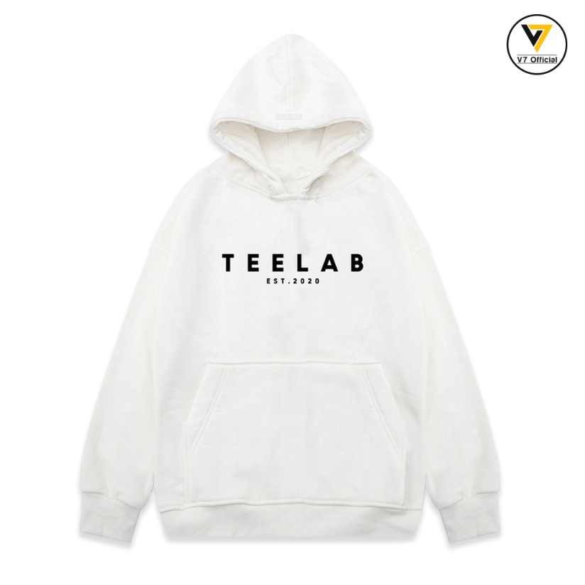 Áo khoác nỉ Hoodie  Unisex Teelab Premium Basic V7 Offcial