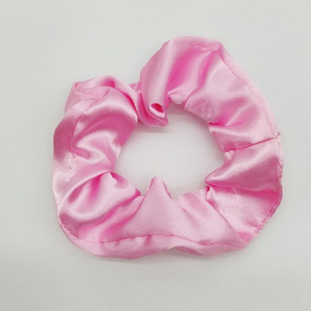 Dây Cột Tóc buộc tóc vải Scrunchies bóng đẹp phong cách Hàn Quốc dễ thương nhiều màu sắc giá rẻ