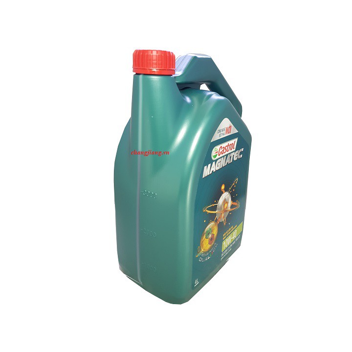 Dầu Nhớt Bán Tổng Hợp Cao Cấp Cho Xe ÔTÔ CASTROL MAGNATEC 10W-40 (4 Lít)