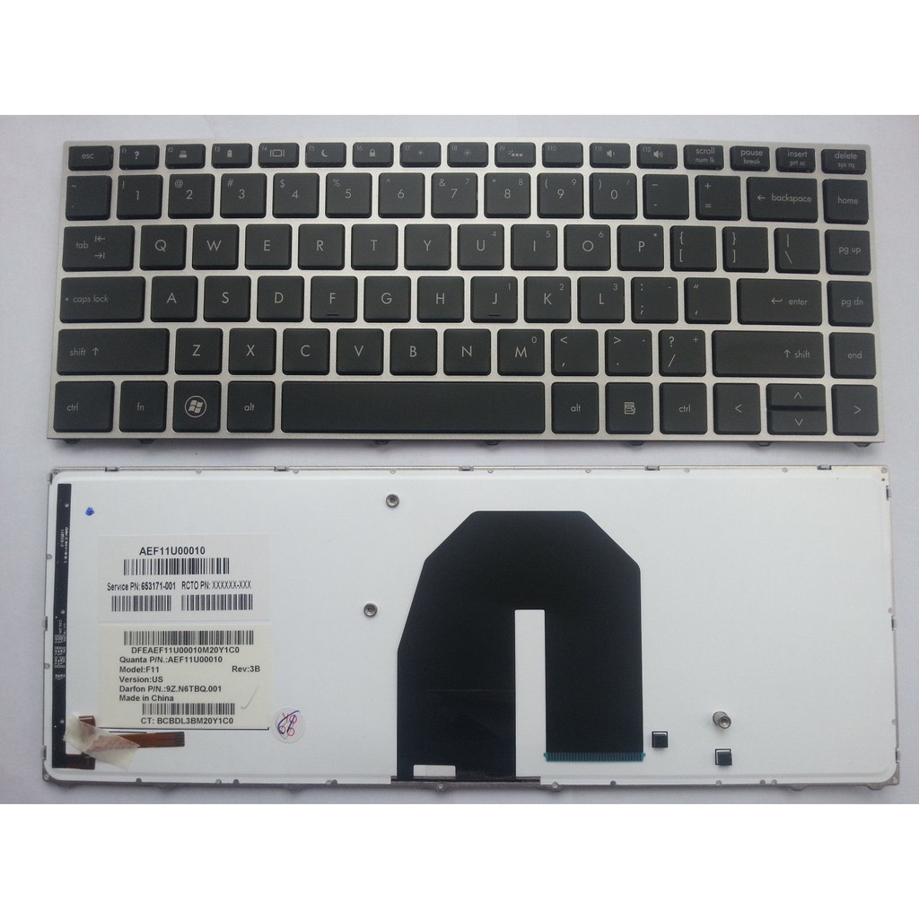 (KEYBOARD) BÀN PHÍM LAPTOP HP PROBOOK 5330M dùng cho Probook 5330 5330M