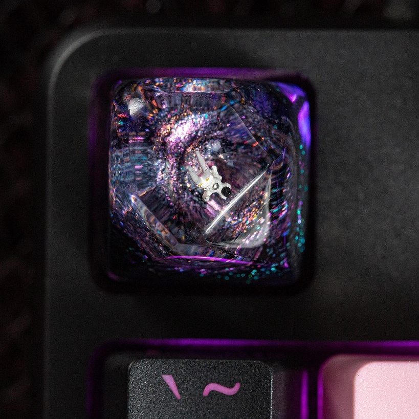 Keycap Interstellar, nút bàn phím galaxy, keycap đẹp