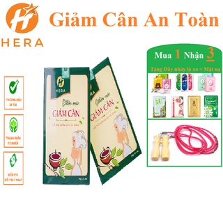 Thảo Mộc Giảm Cân Hera Plus❤️Tặng Quà❤️ Trà Giam can Hera, giảm cân cấp tốc, an toàn không mệt mỏi, không phải là thuốc