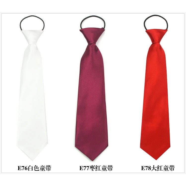 Cà Vạt Nhỏ Màu Đen / Đỏ Dành Cho Bé Trai / Bé Gái Biểu Diễn Ngày Lễ 61