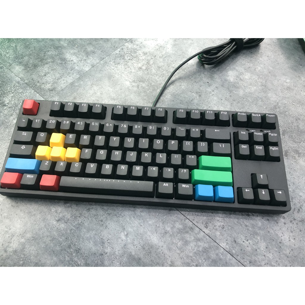 Bàn Phím Cơ Có Dây IKBC CD87 Vintage PBT Doubleshot V2 2020 - PBT DoubleShot/ Cherry MX Switch - Hàng chính hãng