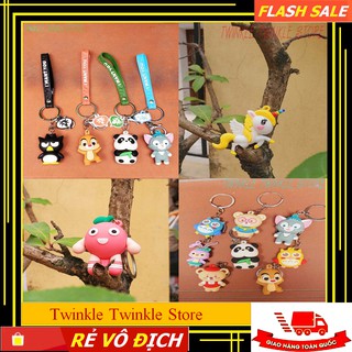 [FLASH SALE] Móc Khóa Hình Thú Gía Rẻ, Dễ Thương, Cho Các Cặp Đôi- Hot Trend 2021