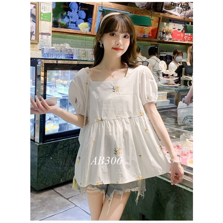 Bộ Áo Quần Mặc Bầu Xinh AB306