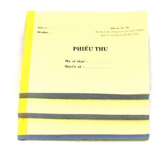 Phiếu thu 3 liên / Phiếu chi 3 liên ( giấy caboless )