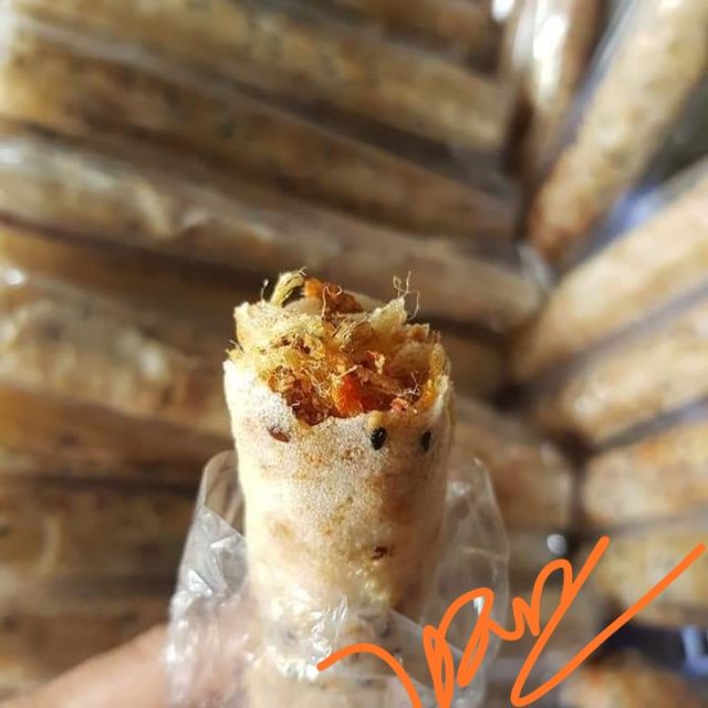 Combo 20 cái Bánh Tráng Nướng Mắm Ruốc chà bông Phan Rang kòi