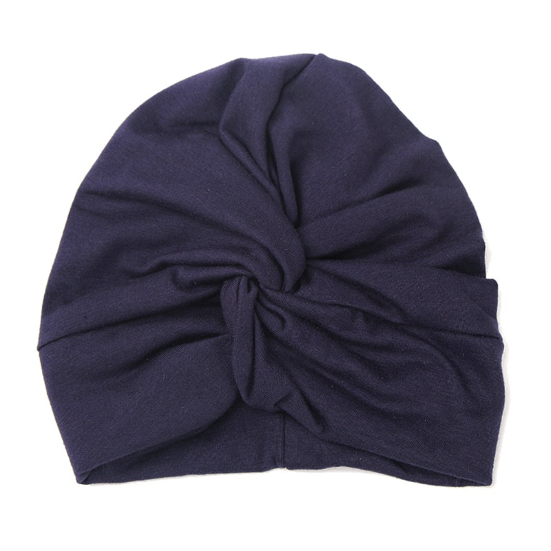 Mũ Turban Thắt Nút Bằng Cotton Mềm Mại Thời Trang Mùa Hè Cho Bé Gái Sơ Sinh