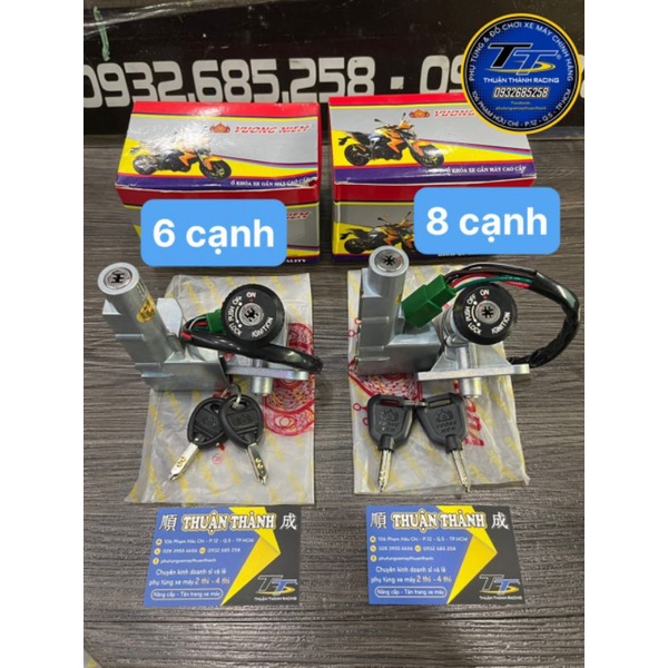 Khoá máy sport 6 cạnh 8 cạnh (VM) - Su Sport/Xipo/RGV120/RG110/Satria2k