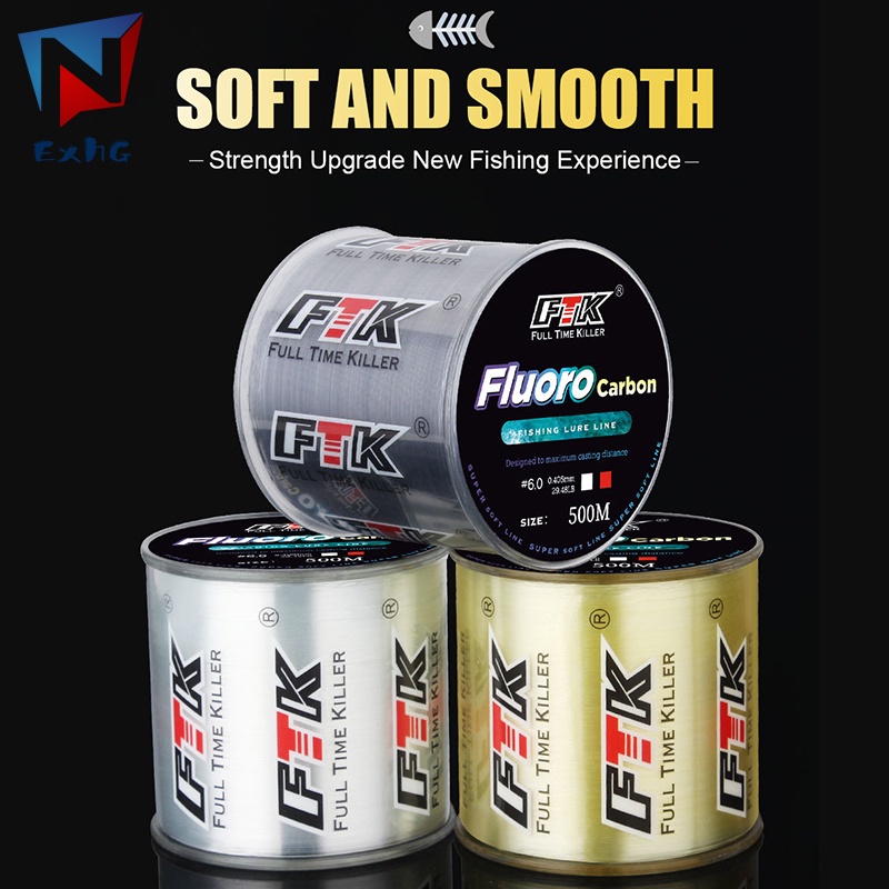 Cuộn Dây Câu Cá 500m Bằng Sợi Carbon Chống Mòn Siêu Bền 500m