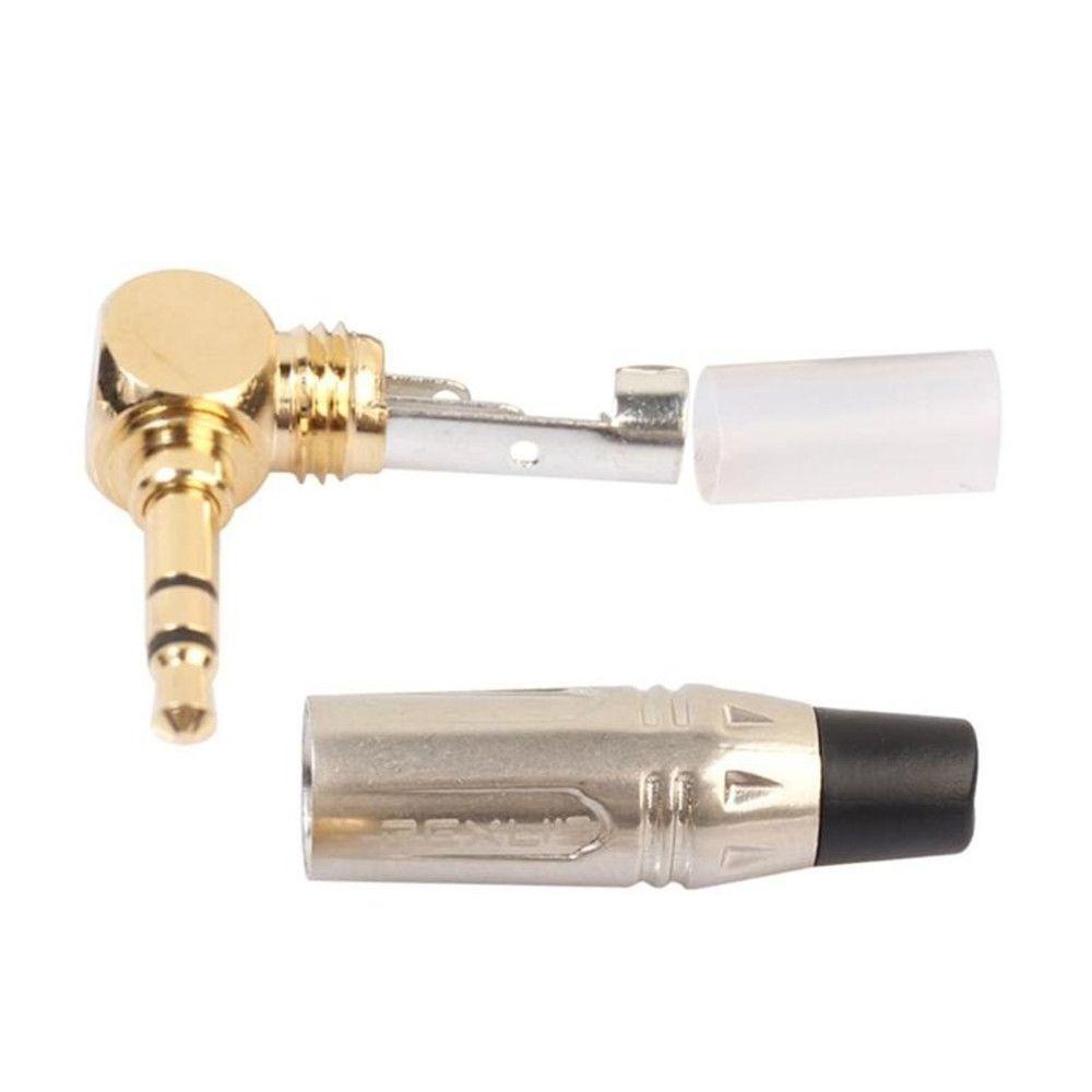 [COD] Đầu Kết Nối Tai Nghe Hình Chữ L Bằng Hợp Kim Kẽm 3.5mm