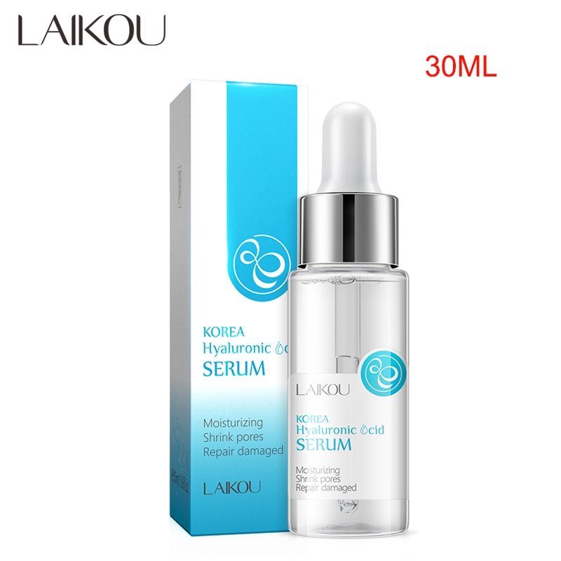 Serum LAIKOU 30ml Chứa Tinh Chất Axit Hyaluronic Giúp Thu Nhỏ Lỗ Chân Lông Chất Lượng Cao