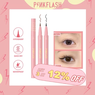 Pinkflash OhMyLine Eyeliner Làm đều màu Trang điểm mắt đen lâu trôi không thấm nước