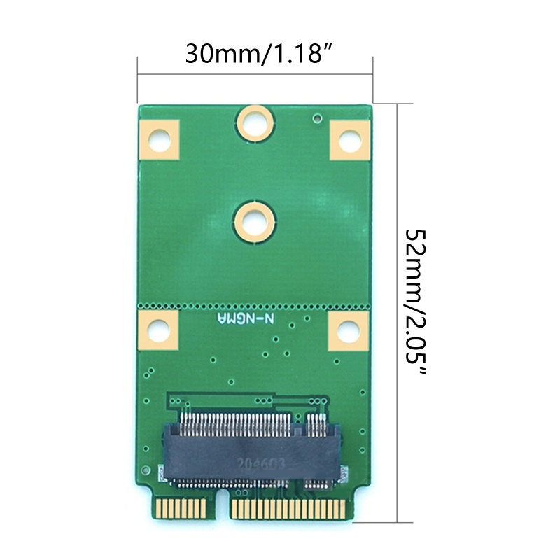 Thẻ Chuyển Đổi Giao Diện MSATA Mini PCI-E 3.0 SSD Sang NGFF M.2 Dành Cho Giao Diện M.2 2230 22
