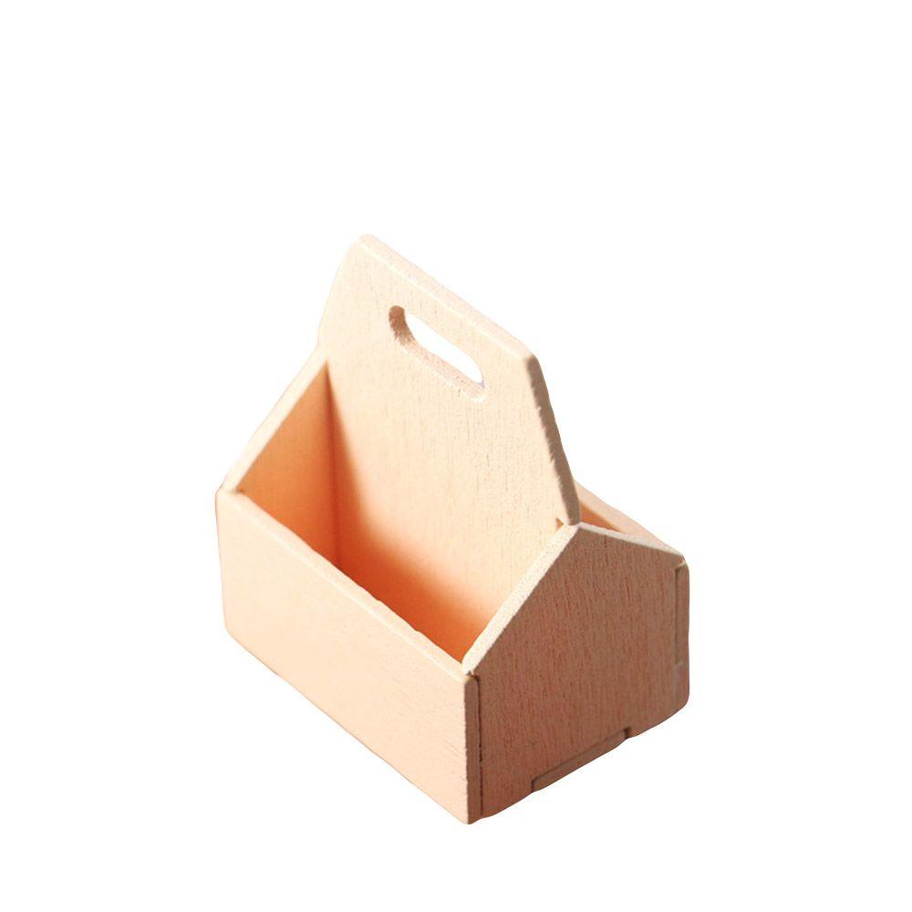 NIUYOU Bộ 4 Khung Gỗ Trang Trí Nhà Búp Bê Tỉ Lệ 1: 12