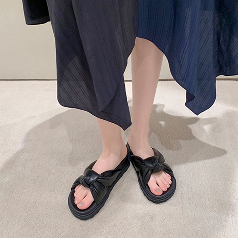 Dép Sandal Đế Mềm Dày Dặn Thời Trang Mùa Hè Dành Cho Nữ ins2022