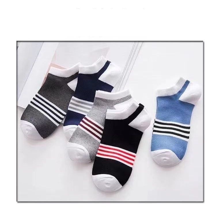 Combo 5 đôi tất vớ nam ngắn cổ thời trang thanh lịch BAG U TNAM078