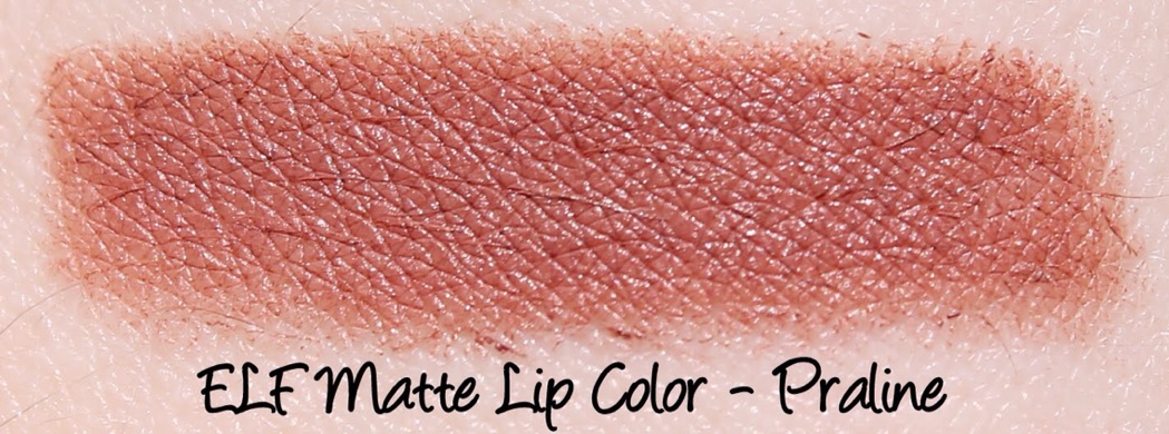 Son thỏi dạng bút chì Elf Matte Lip Color màu Praline nâu pha cam đất