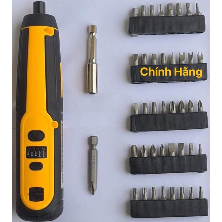 INGCO Máy siết vít dùng dùng pin Lithum 4V CSDLI0403