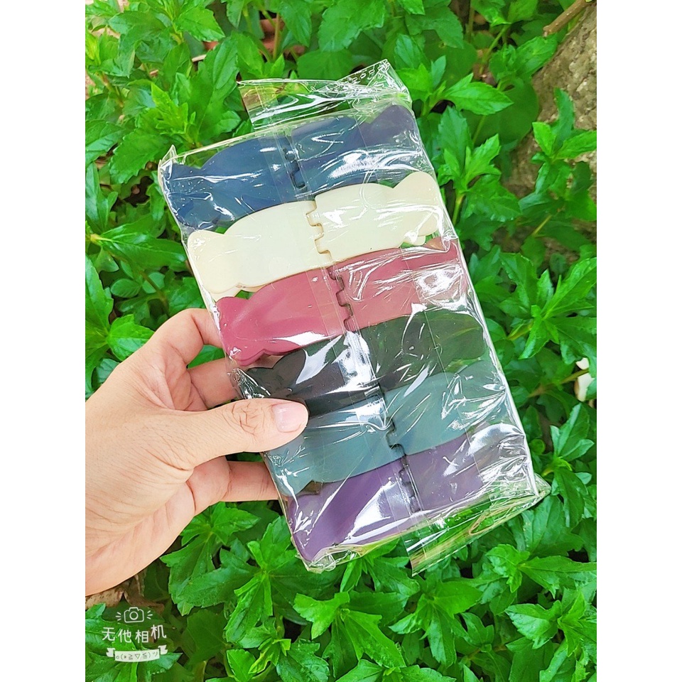 LỐ 12 GẤP TÓC CÀNG CUA MÀU NHÁM 5 RĂNG