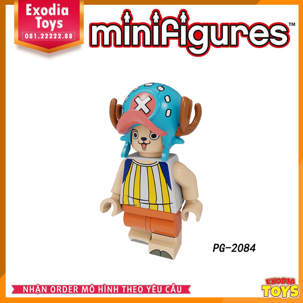 Xếp hình Minifigure nhân vật One Piece Đảo Hải Tặc - Đồ Chơi Lắp Ghép Sáng Tạo - POGO 8244
