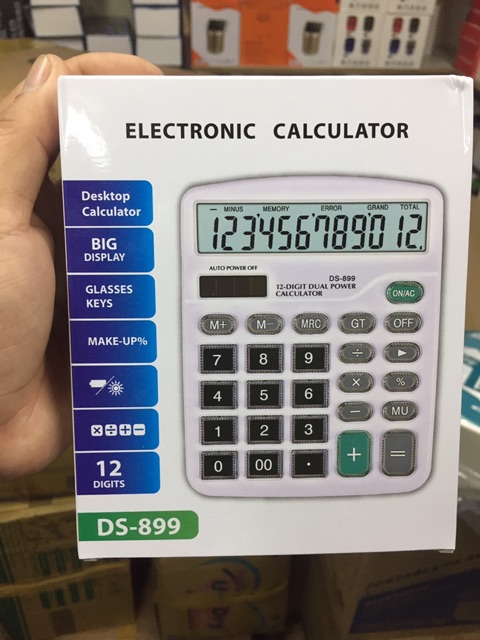 Máy tính tiền để bàn 12 số DS-899 | BigBuy360 - bigbuy360.vn