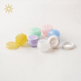 Hũ rỗng nhiều màu có nắp 5G/5ML dùng đựng phấn/kem/kem dưỡng da/son dưỡng/mẫu mỹ phẩm