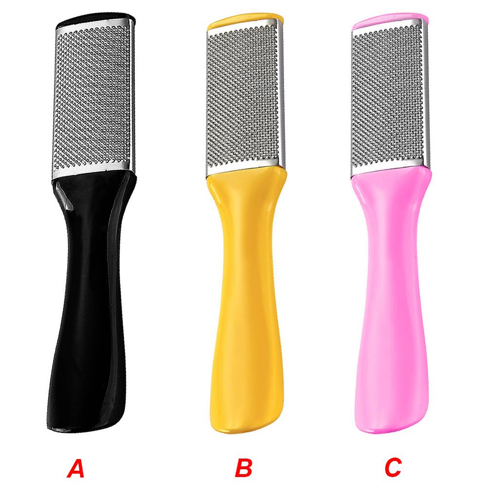 [Hàng mới về] Dụng cụ tẩy da chết tay cầm chống trượt bằng nhựa cho gia đình tránh nứt