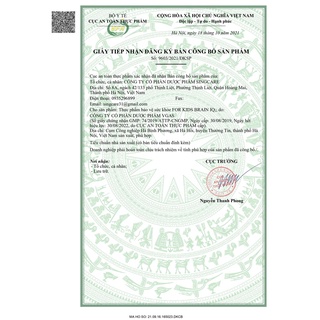 Sản phẩm bổ sung FOR KIDS BRAIN IQ - bổ sung taurine, choline và vitamin B6, hỗ trợ tốt cho não bộ của trẻ