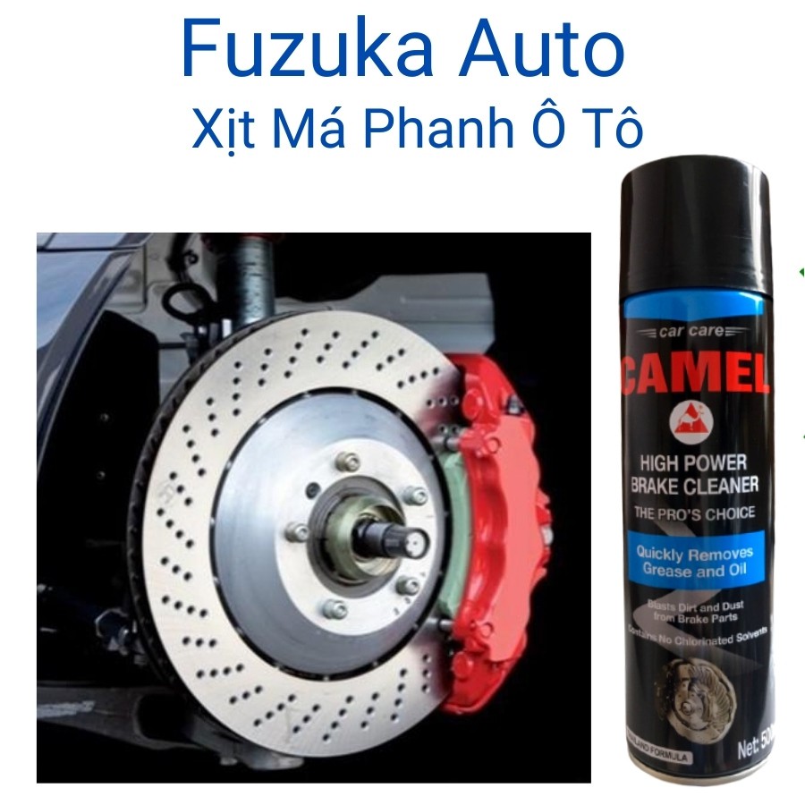 Tẩy rỉ sét vệ sinh má phanh đĩa phanh bố thắng ô tô xe máy xe hơi thương hiệu Camel