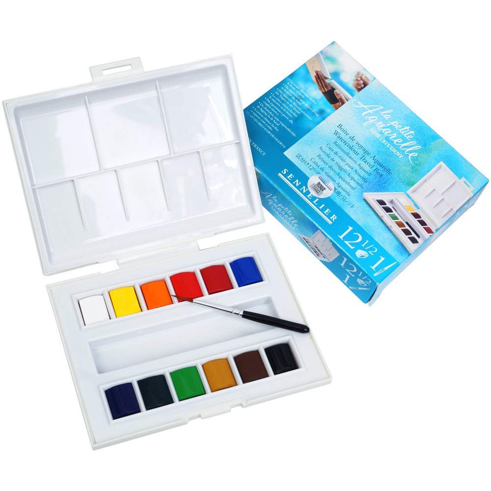 - Màu nước SENNELIER La Petite Aquarelle - 12 màu
