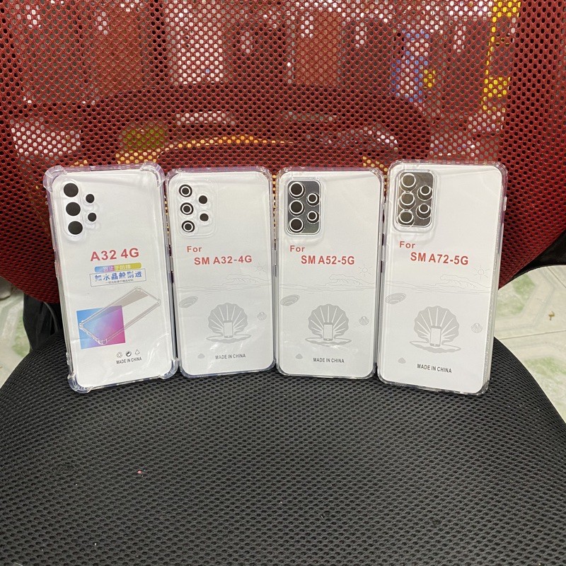 Ốp samsung A32 4G, A52,A71,A72, A12, A02S,S9plus,S10plus,J4plus,Note 20,Note 20Ultra dẻo trong chống sốc bảo vệ camera
