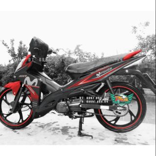 Tem Rời Galaxy movistar đỏ đen