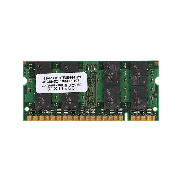 Ram Laptop Ram Micron DDR2 2G PC2-5300s Bus 667 Mhz