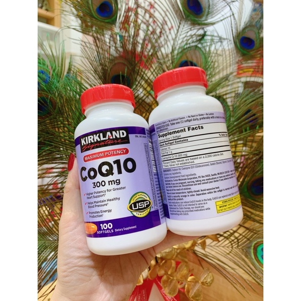 Viên Uống Kirkland CoQ10 300mg Chính Hãng Của Mỹ, Mẫu mới