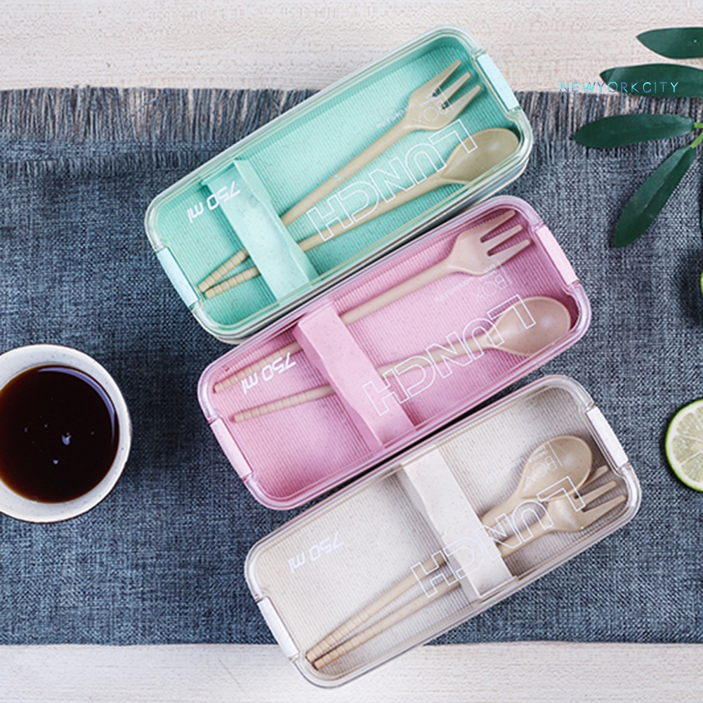 Hộp cơm Nhiều Tầng Chống Rò Rỉ Dung Tích 750ml