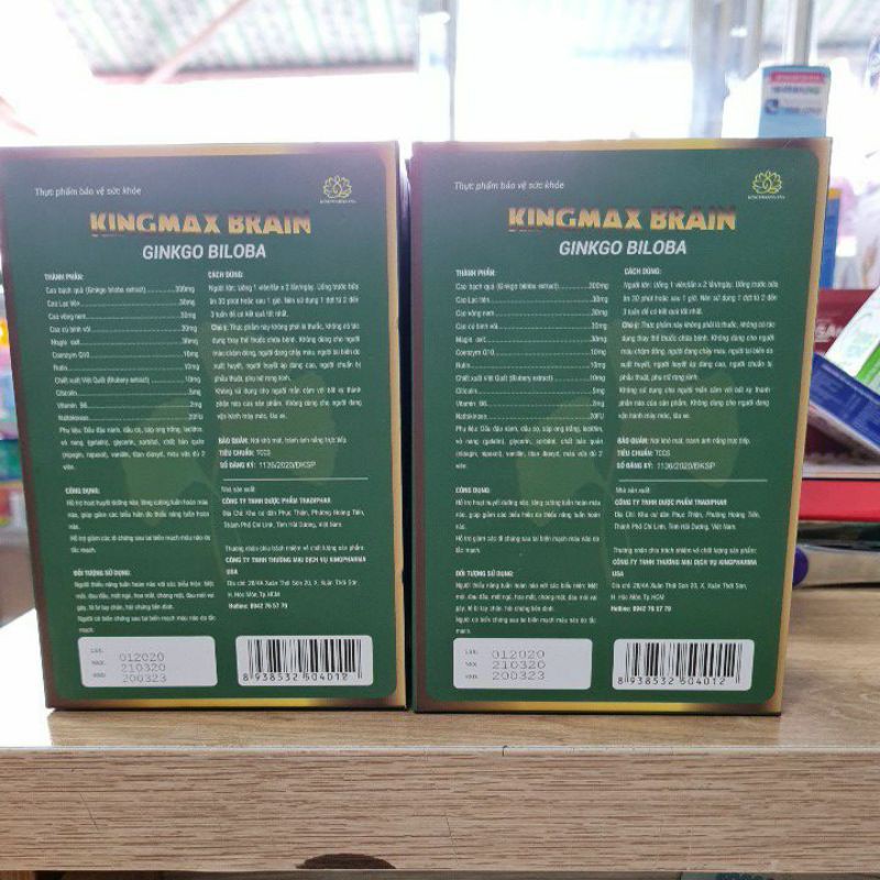 Viên Uống KINGMAX BRAIN