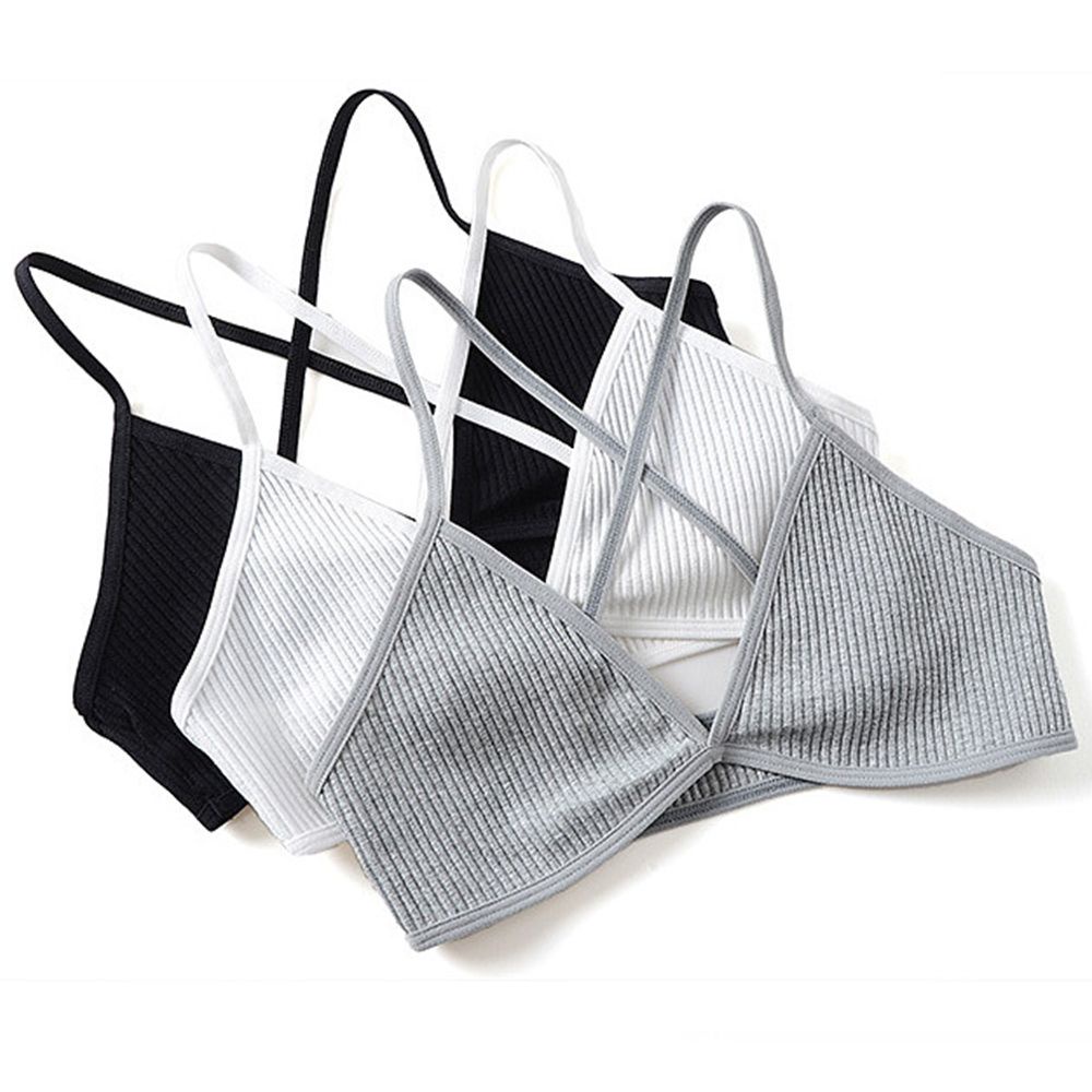 Áo lót vải cotton nâng ngực cổ chữ V gợi cảm TAYLOR1 cho nữ