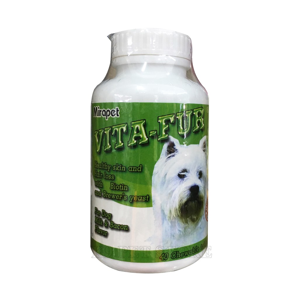 MIRAPET VITA FUR - THỰC PHẨM BỔ SUNG CHO DA KHOẺ MẠNH VÀ CHỐNG RỤNG LÔNG