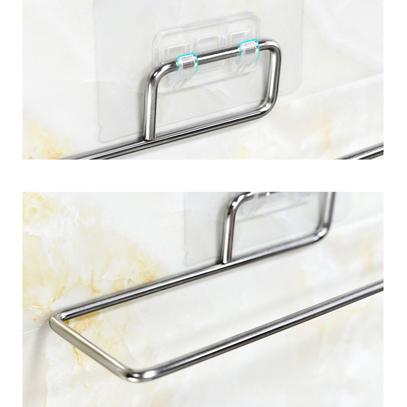 Giá đỡ cuộn giấy vệ sinh bằng thép không gỉ cho phòng tắm và nhà bếp