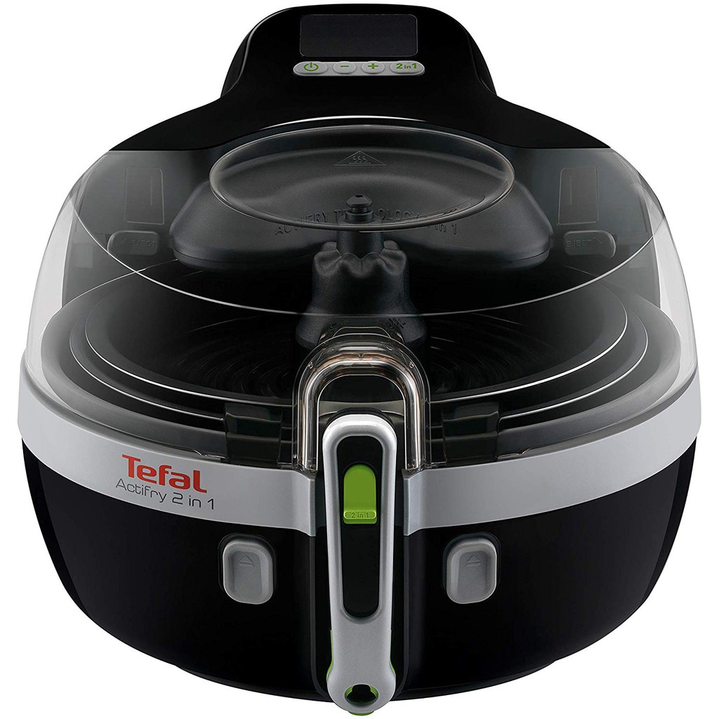 (Hàng Đức) Nồi chiên không dầu 2 tầng Tefal YV9601,1,5kg, 1400W