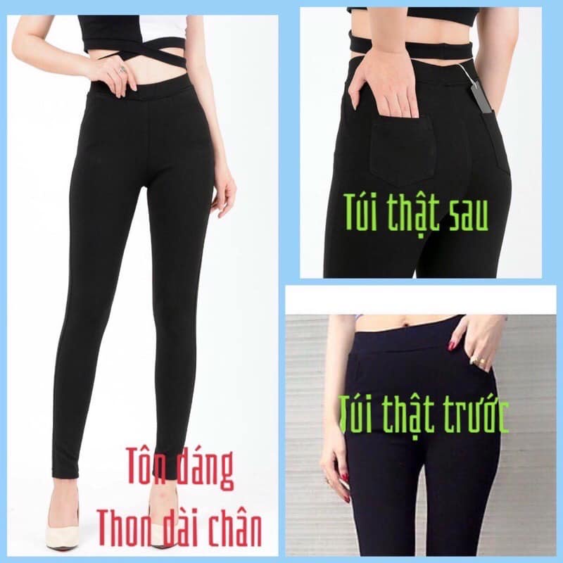 Quần dài nữ, quần Legging Gu mẫu mới chất co giãn, đanh mặt,không xù xổ | BigBuy360 - bigbuy360.vn