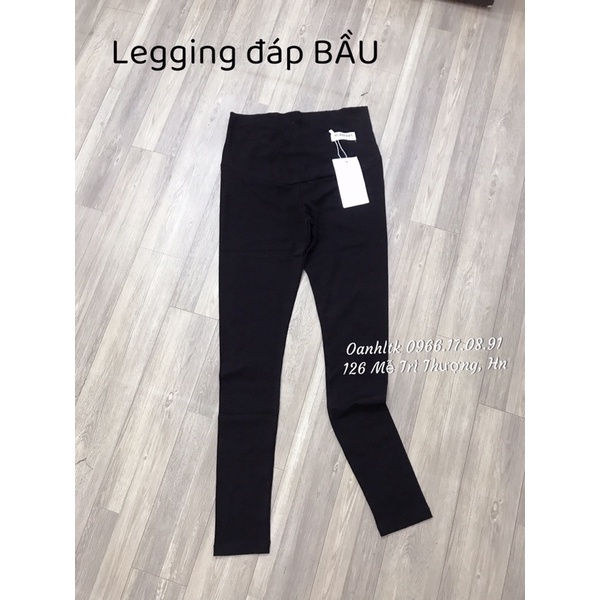 Quần legging bầu - Quần bầu dài co giãn thoải mái (50-90kg)