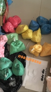 Combo 15 bóng nước 11kg bột màu