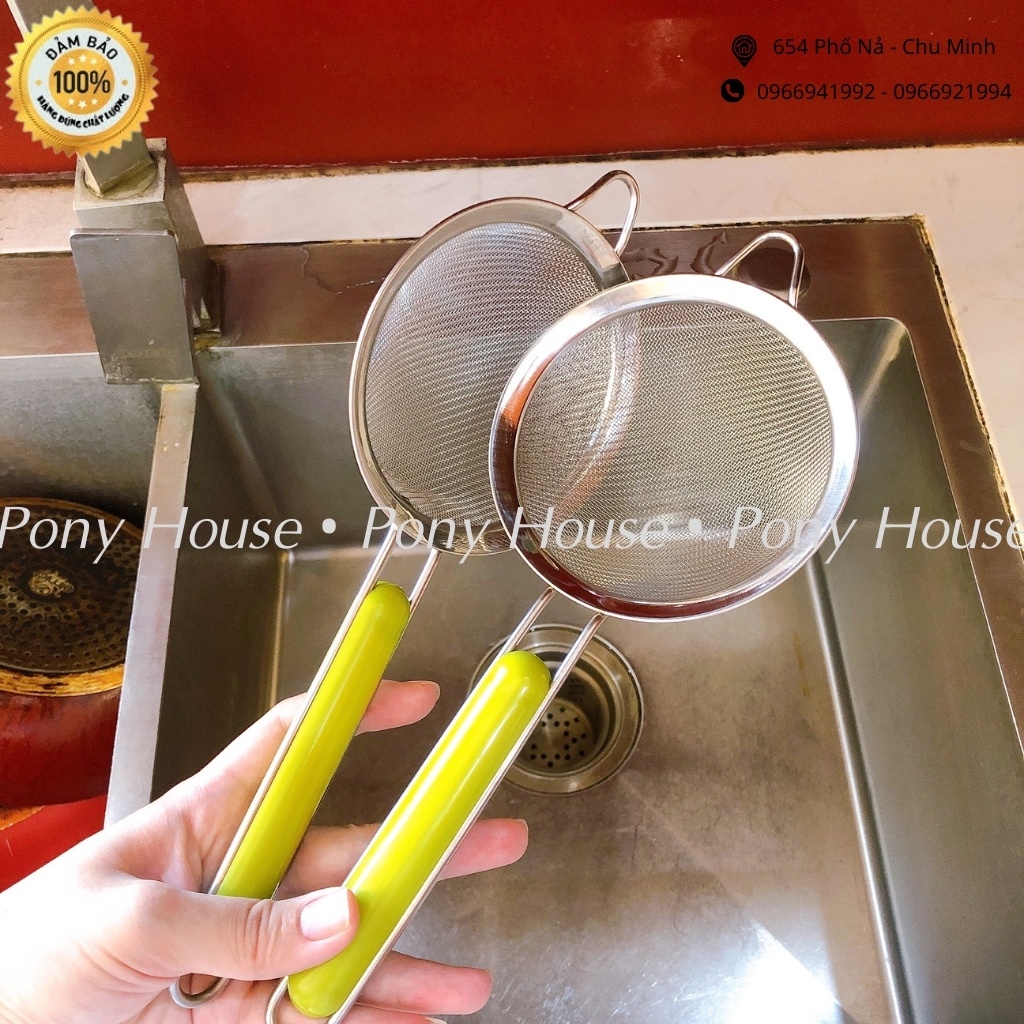 Rây vợt inox lọc thức ăn cháo siêu mịn cho bé ăn dặm kiểu nhật BLW