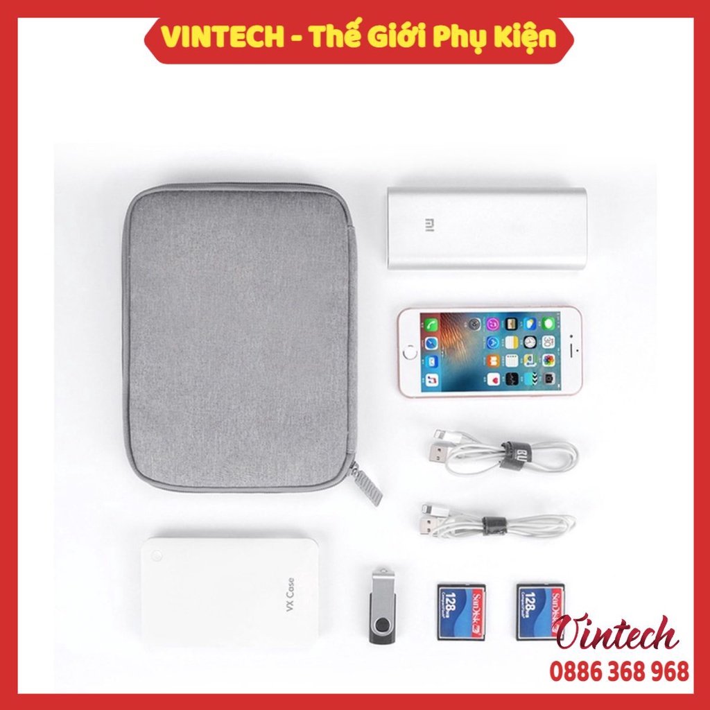 Túi đựng tai nghe dây cáp sạc điện thoại/thẻ USB Mini phụ kiện nhỏ gọn bỏ túi mang đi du lịch BUBM