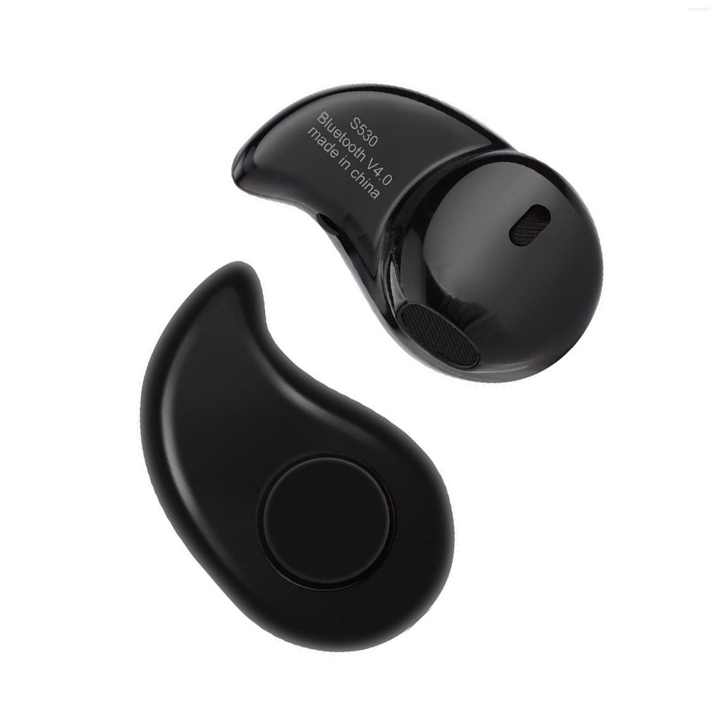 S530 Mini Bluetooth 4.1+EDR In-Ear Headset Earpiece Invisible Headphone Wireless Earphone Sports Earbud  💛Kitchentool