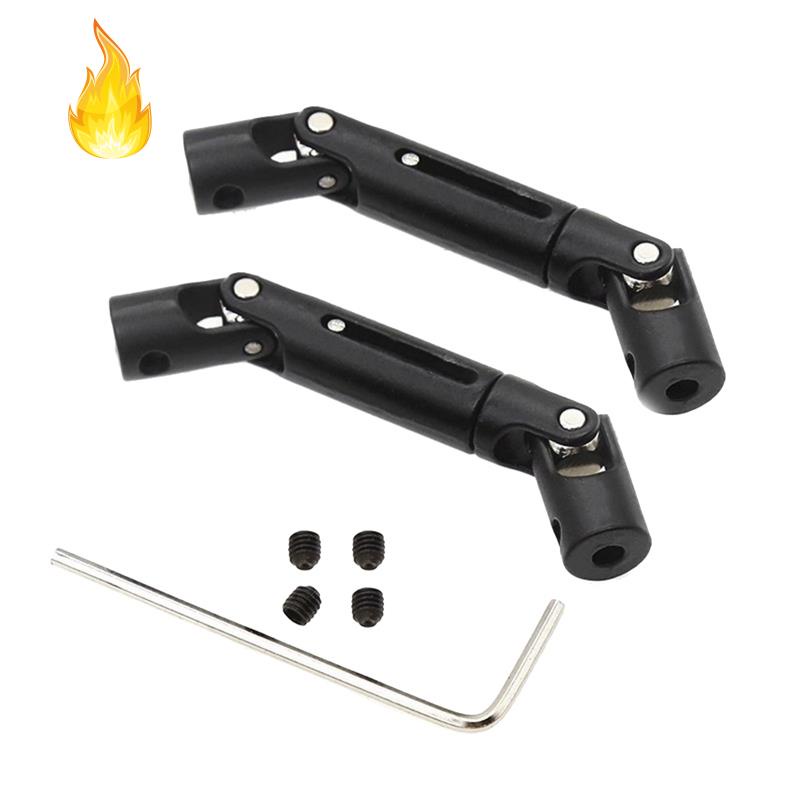 Set 2 Trục Truyền Động Bằng Kim Loại Thông Dụng Cho Xe Điều Khiển WPL D12 C14 C24 B16 B36 B24 MN D90 MN99S Henglong
