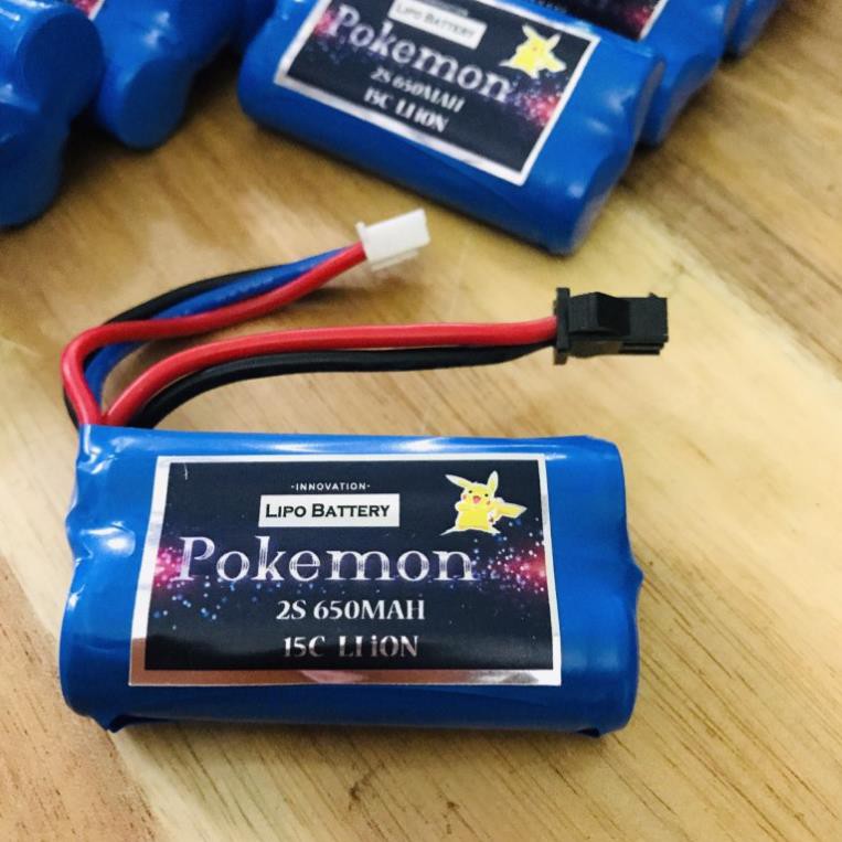 Pin nguồn cho xe, máy bay ,tàu lion 14500 2s 15C 650mah